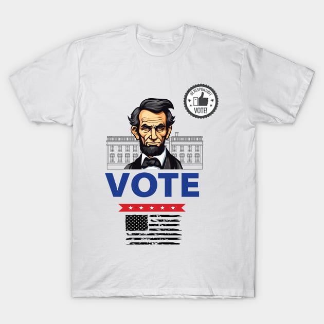Vote 2024 T-Shirt by Benjamin Customs